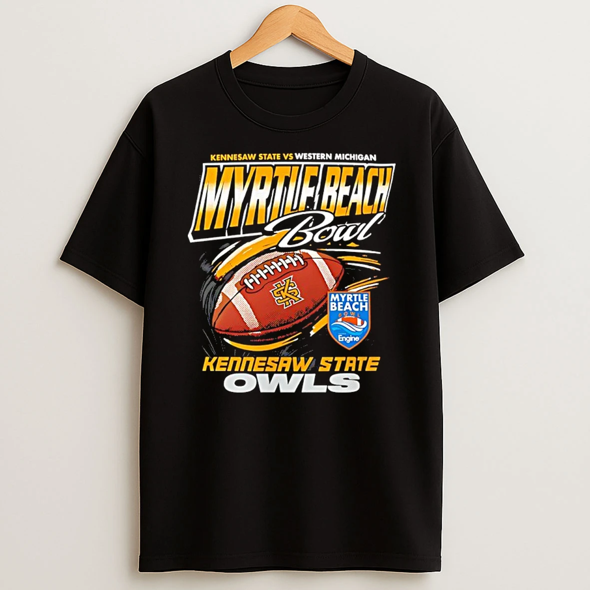 Kennesaw State Owls 2025 Myrtle Beach Bowl Football Shirts