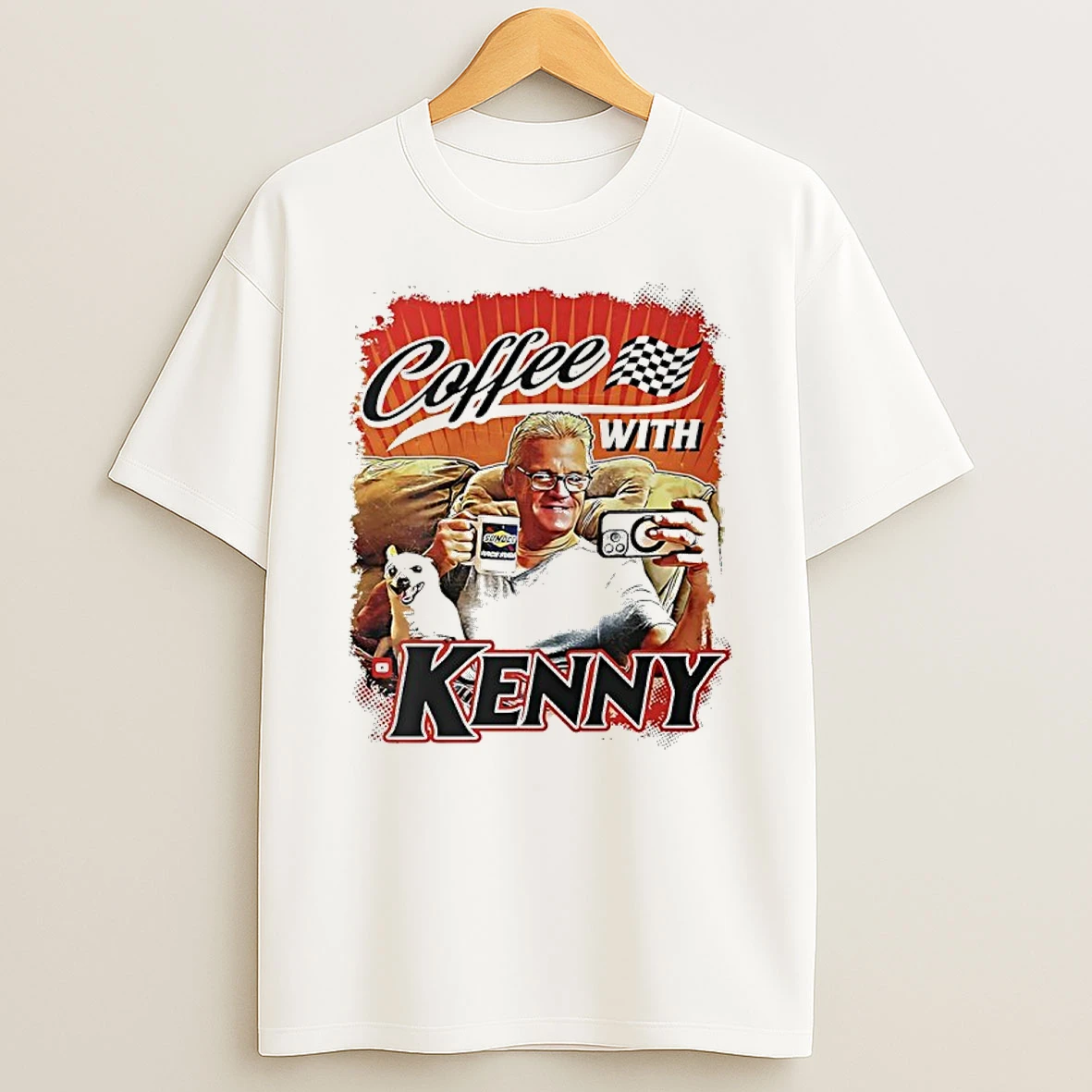 Kenny Wallace Coffee With Kenny Graphic Shirts