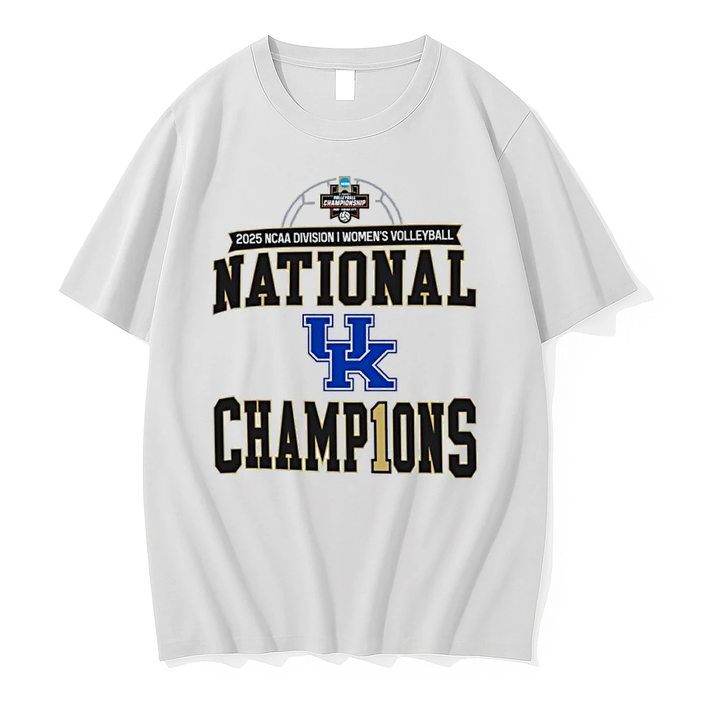 Kentucky Wildcats 2025 Ncaa Division I Womens Volleyball National Champions Shirts