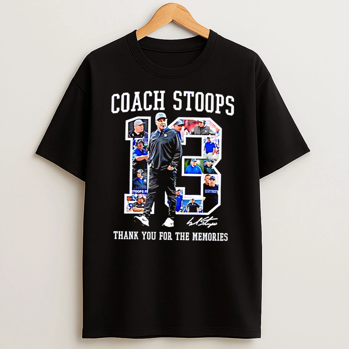 Kentucky Wildcats Thank You Coach Stoops 2025 Farewell Shirts