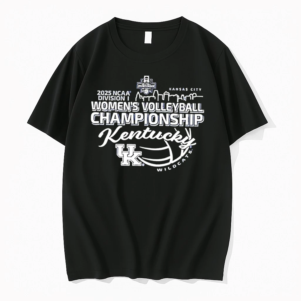 Kentucky Wildcats Womens Volleyball Championship 2025 Shirts
