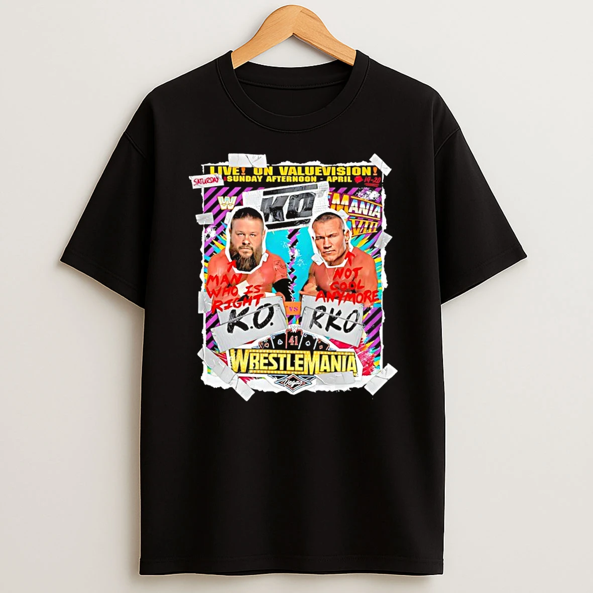 Kevin Owens Man Who Is Right And Randy Orton Not Cool Anymore Wwe Shirts