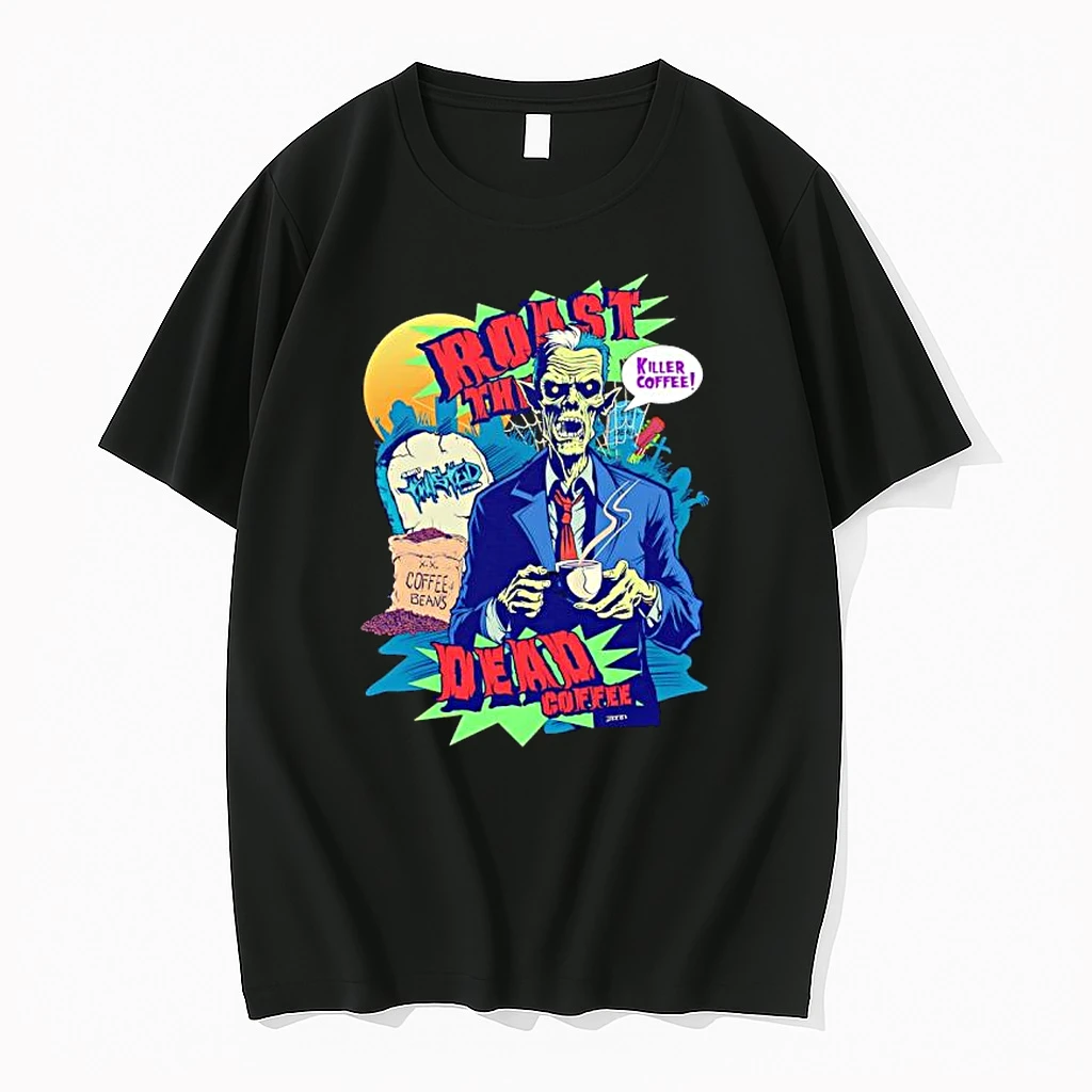 Killer Coffee Roast The Dead Rise Coffee Shop Shirts