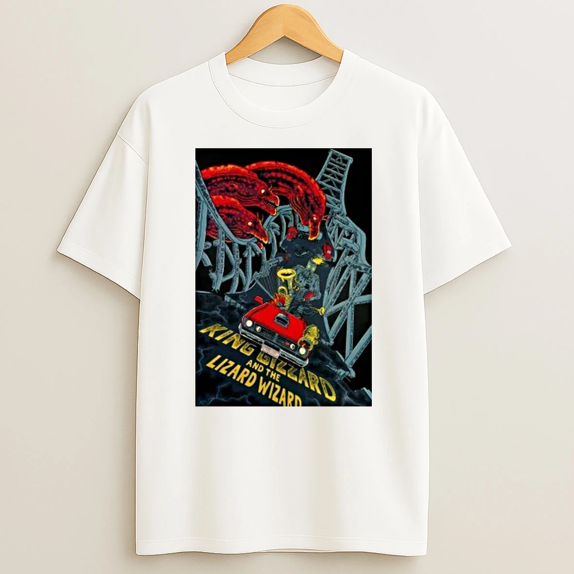 King Gizzard And The Lizard Wizard 12 9 12 10 2025 Brisbane Aus Shirts