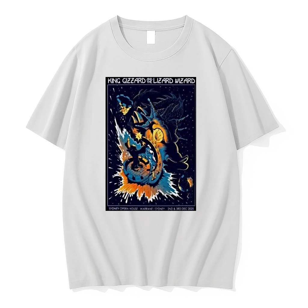 King Gizzard And The Lizard Wizard Dec 2 3 2025 Sydney Opera House In Sydney Aus Shirts