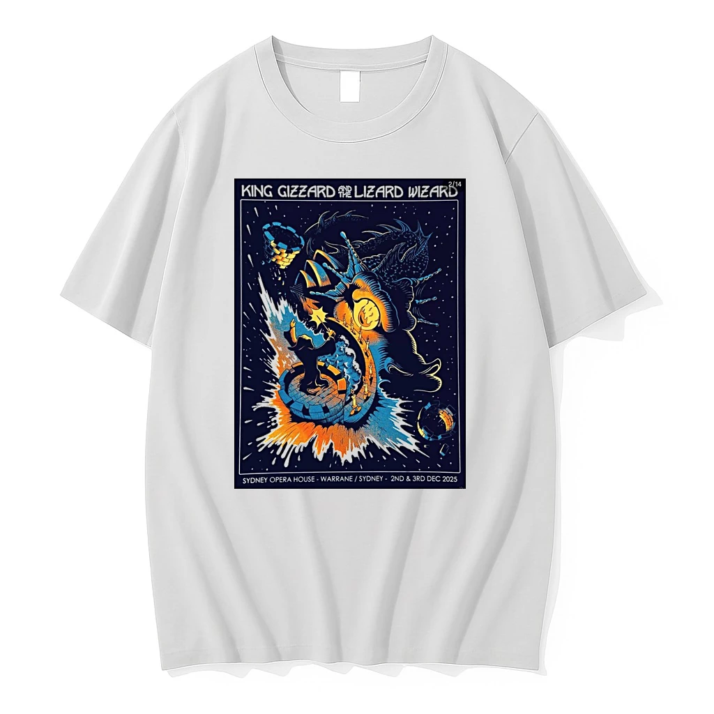 King Gizzard And The Lizard Wizard Sydney Opera House November 2 And 3 2025 Shirts