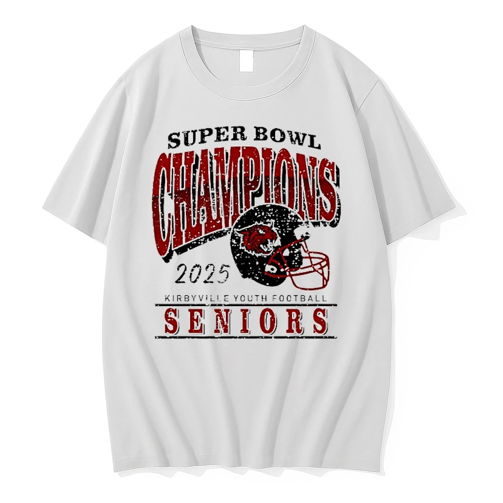 Kirbyville Youth Seniors Football 2025 Super Bowl Champions Shirts