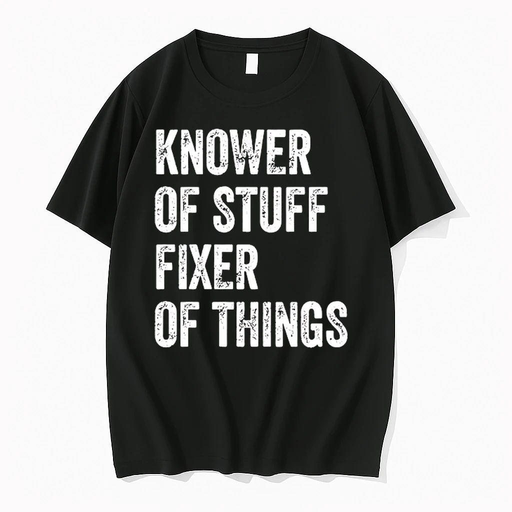 Knower Of Stuff Fixer Of Things Vintage Shirts