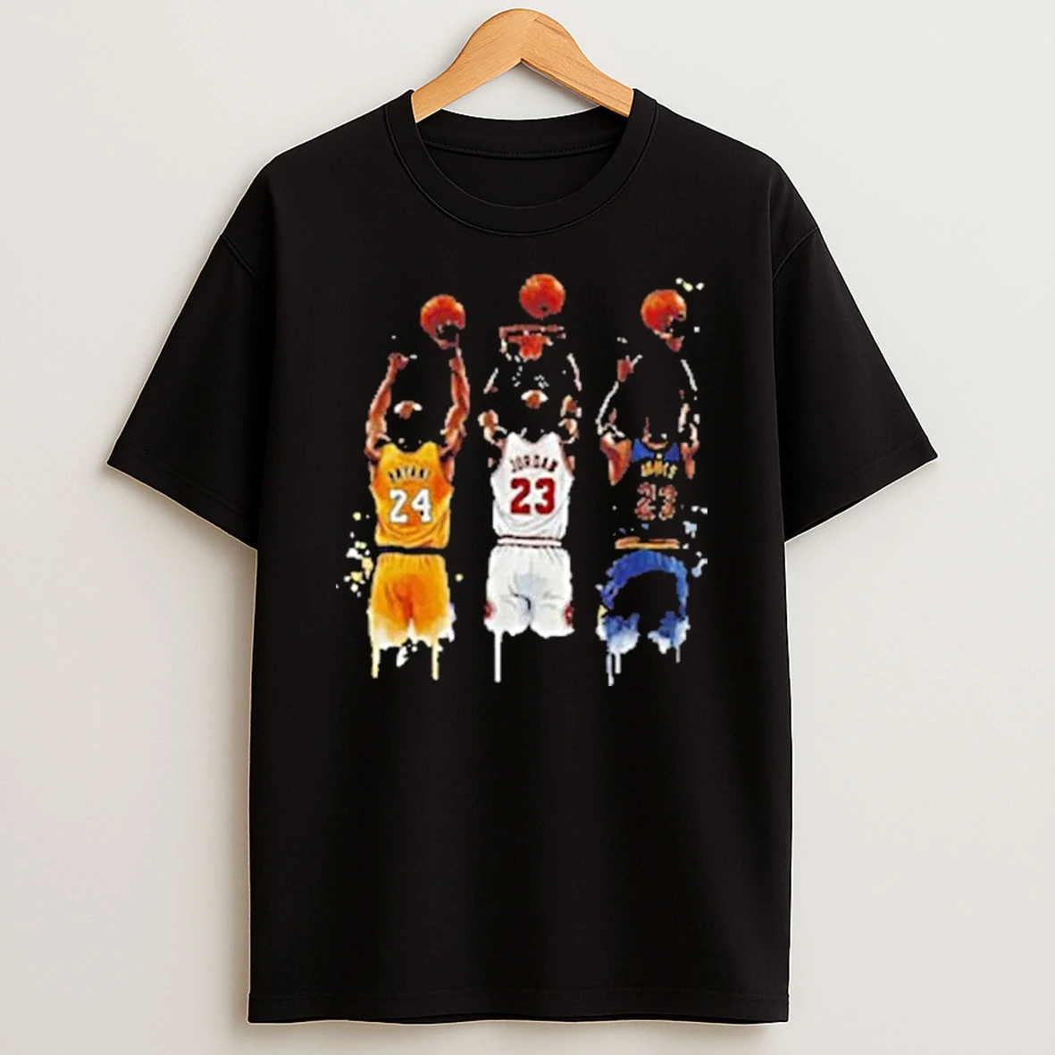 Kobe Bryant Michael Jordan Lebron James Basketball Legends Shirts
