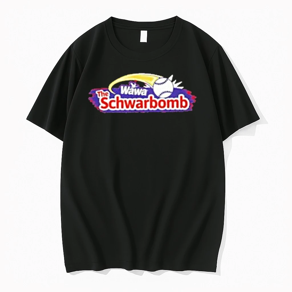 Kyle Schwarber Wawa The Schwarbomb Logo Shirts
