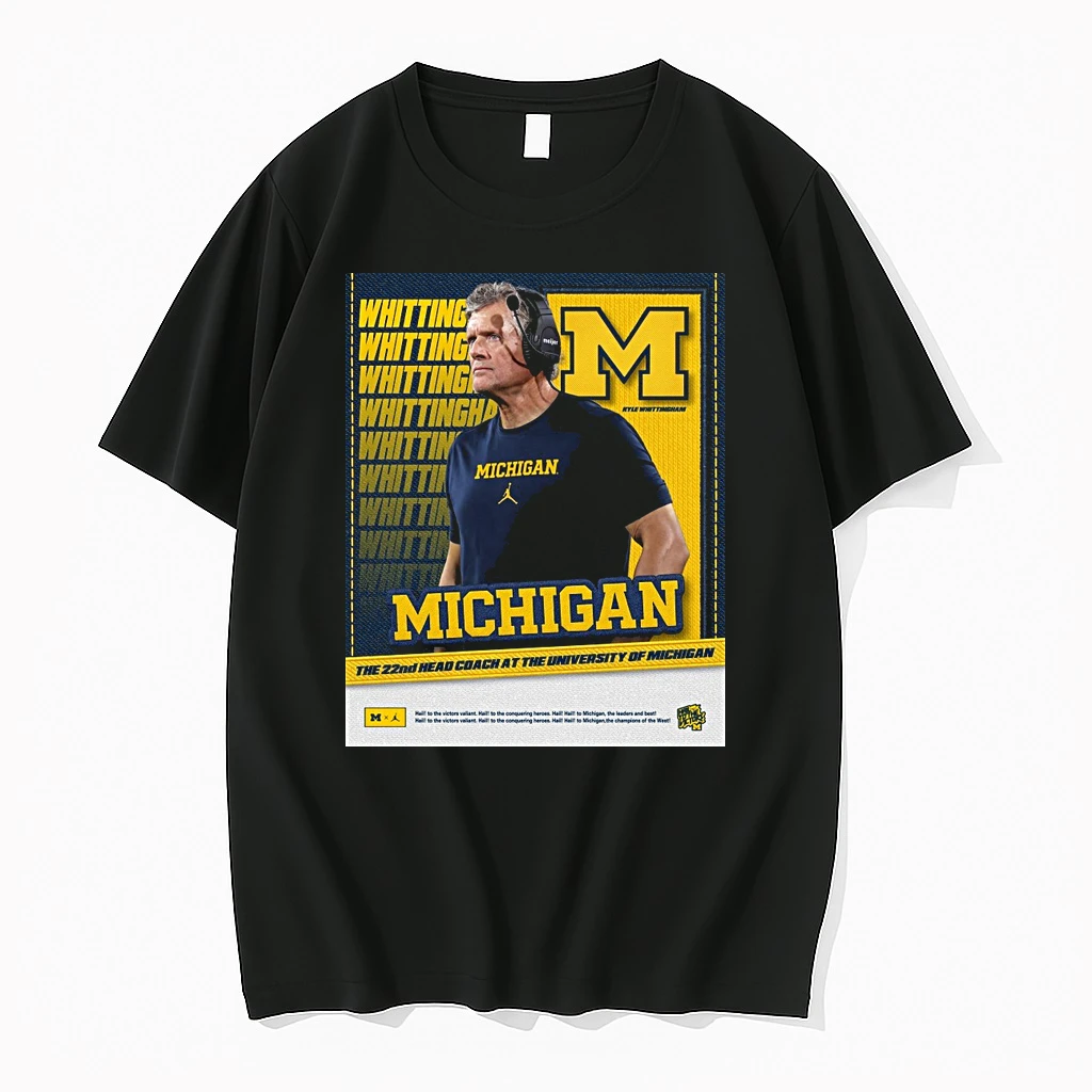 Kyle Whittingham The 22nd Head Coach Of The University Of Michigan Football Team Shirts