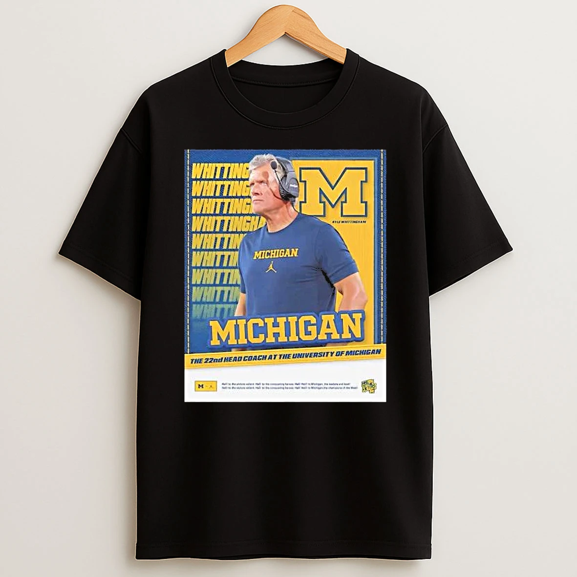 Kyle Whittingham The 22nd Head Coach At The University Of Michigan Shirts
