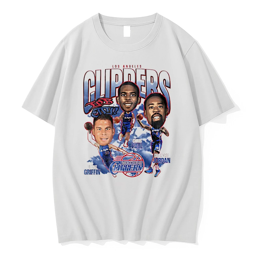 La Clippers Lob City Chris Paul Deandre Jordan And Blake Griffin Graphic Shirts