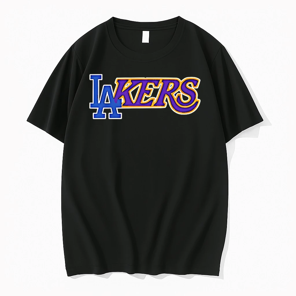 La Dodgers Lakers Logo Shirts