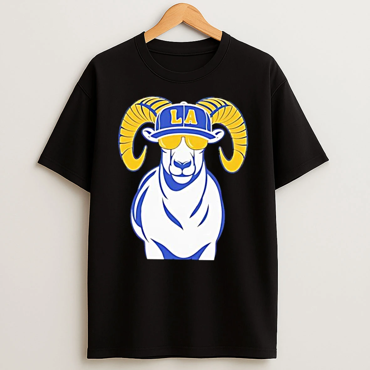 La Ram With Hat And Sunglasses Shirts