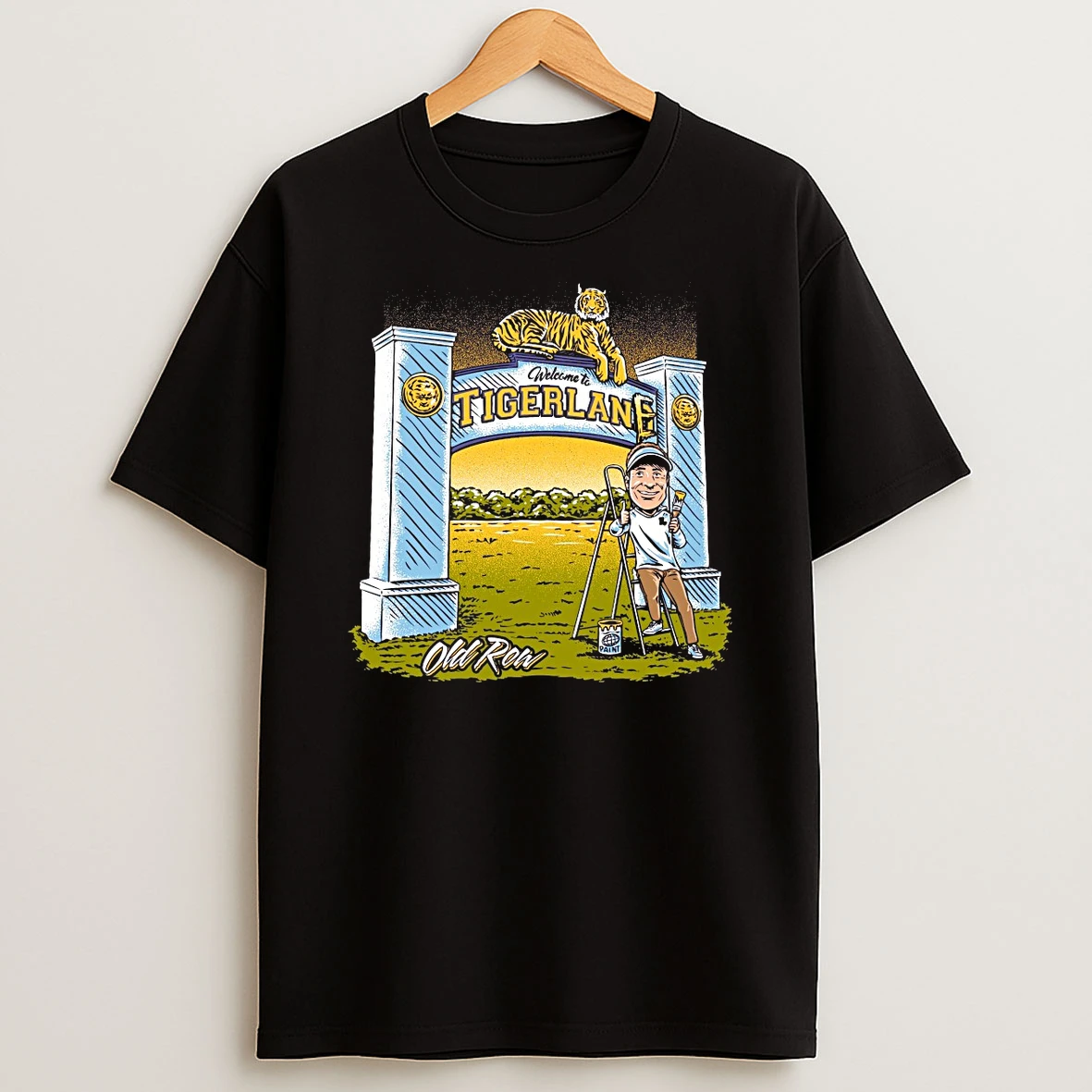 Lsu Tigers Welcome To Tigerlane Lane Kiffin Shirts