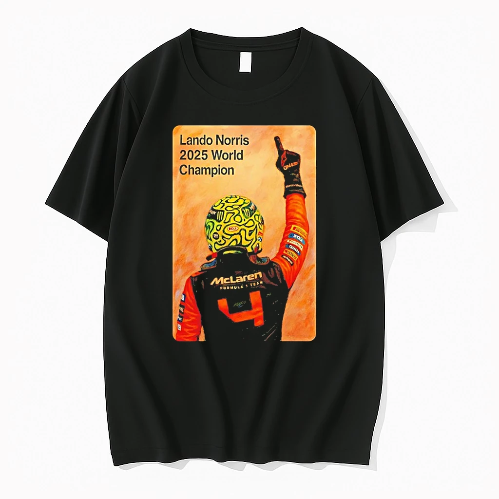 Lando Norris 2025 Champion F1 Victory Celebration Shirts