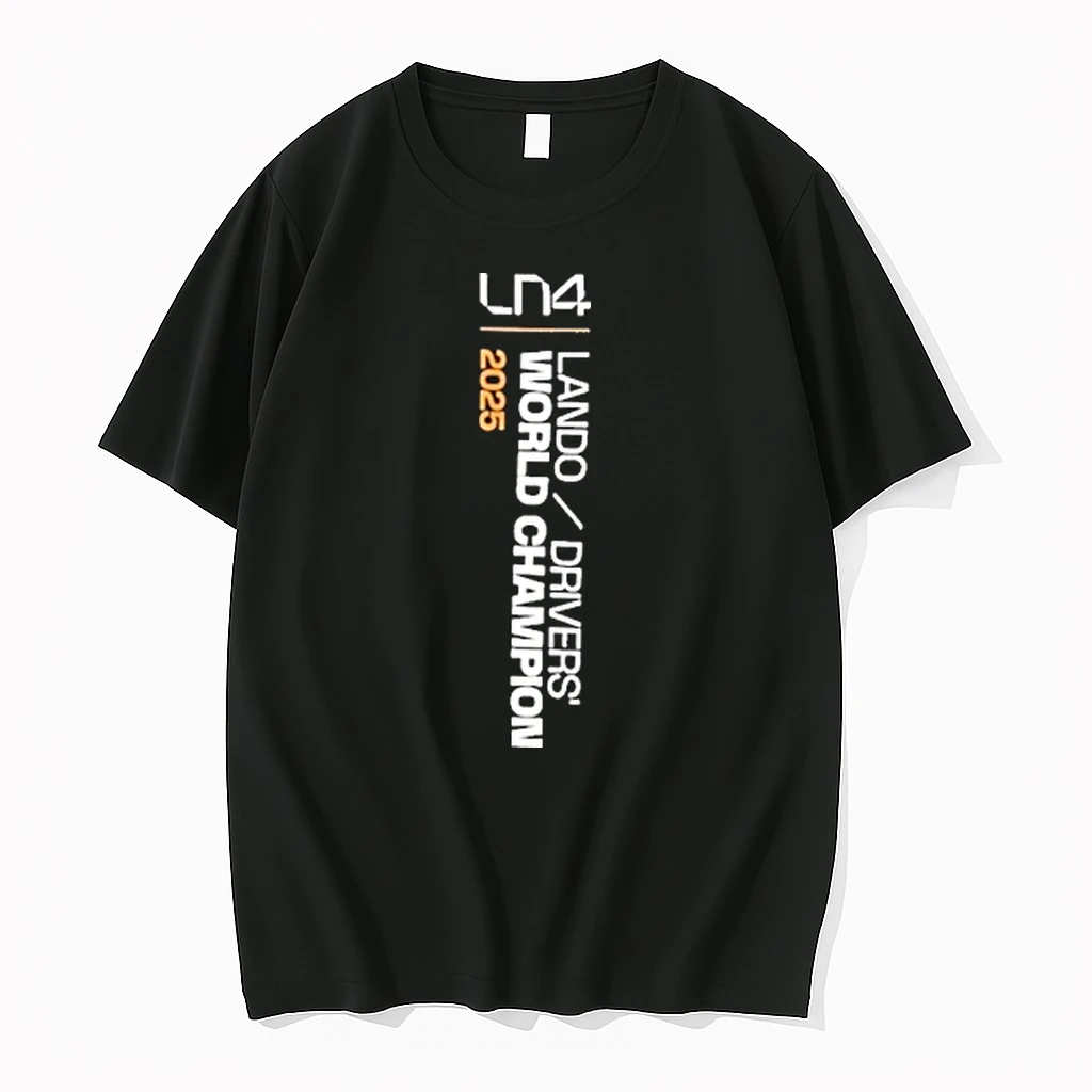Lando Norris 2025 Drivers World Champion Shirts