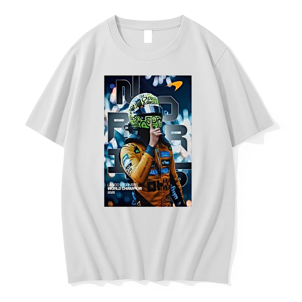 Lando Norris 2025 World Drivers Championship Win Shirts