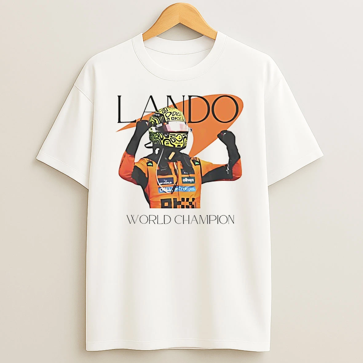 Lando Norris World Champion Shirts