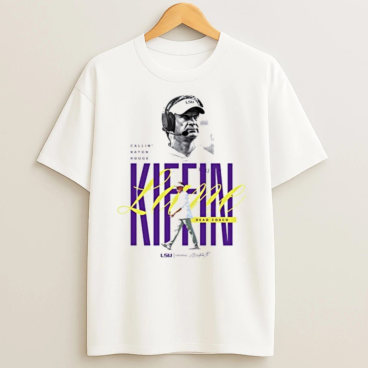 Lane Kiffin Head Coach Lsu Football Callin Baton Rouge Shirts