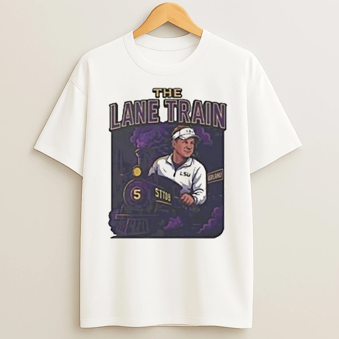 Lane Kiffin The Lane Train Lsu Tigers Football Shirts