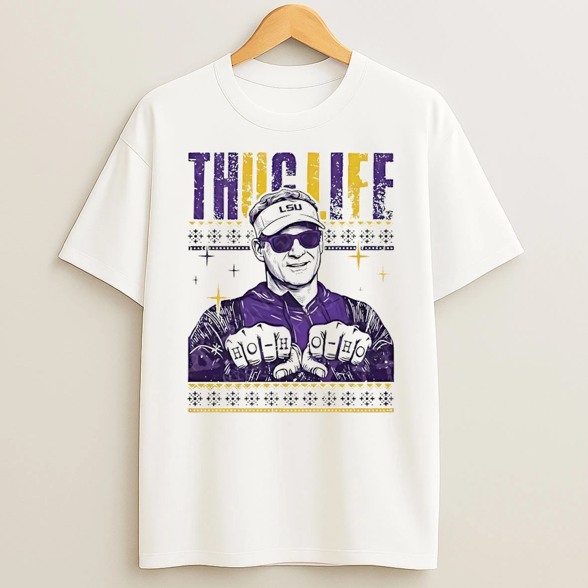 Lane Kiffin Thug Life Christmas Shirts