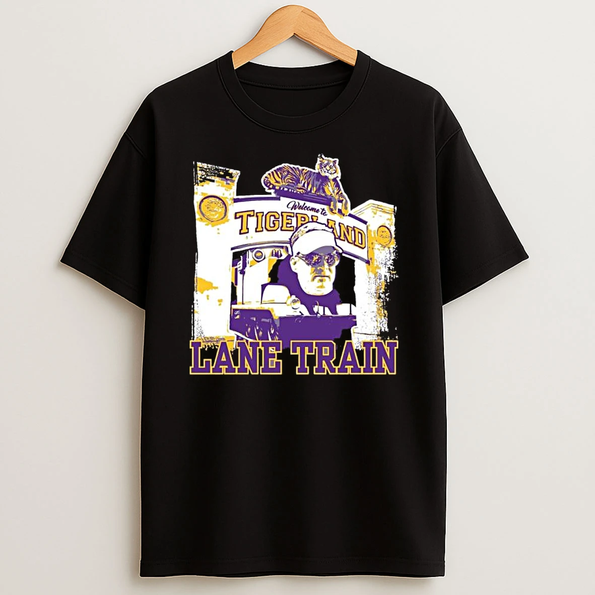 Lane Kiffin Welcome To Lsu Lane Train Shirts