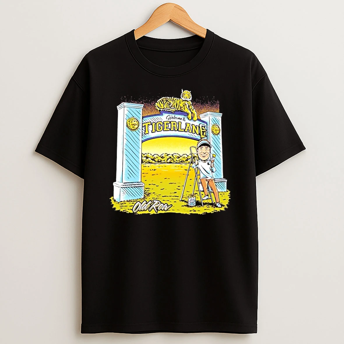 Lane Kiffin Welcome To Tigerlane Lsu Tigers Shirts