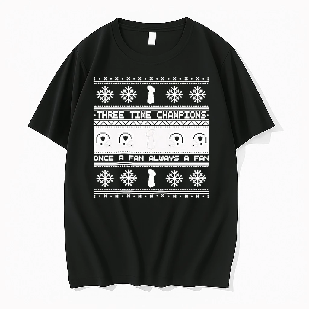Las Vegas Raiders 3 Time Champions Once A Fan Always A Fan Christmas Shirts