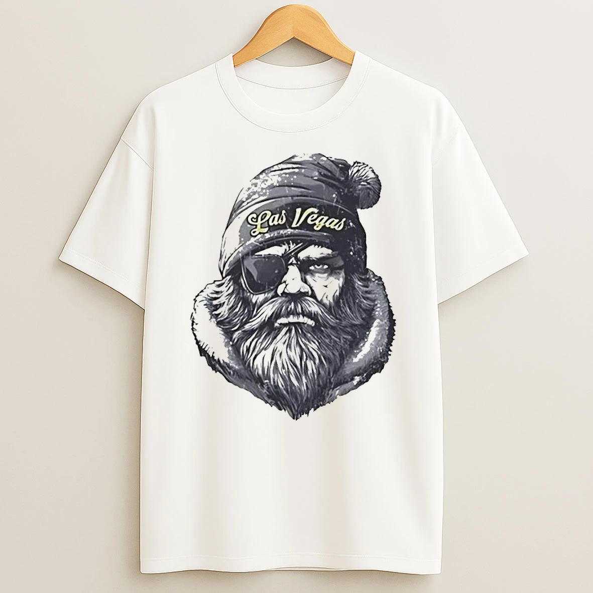 Las Vegas Raiders Mascot Wearing A Beanie And Sunglasses Shirts