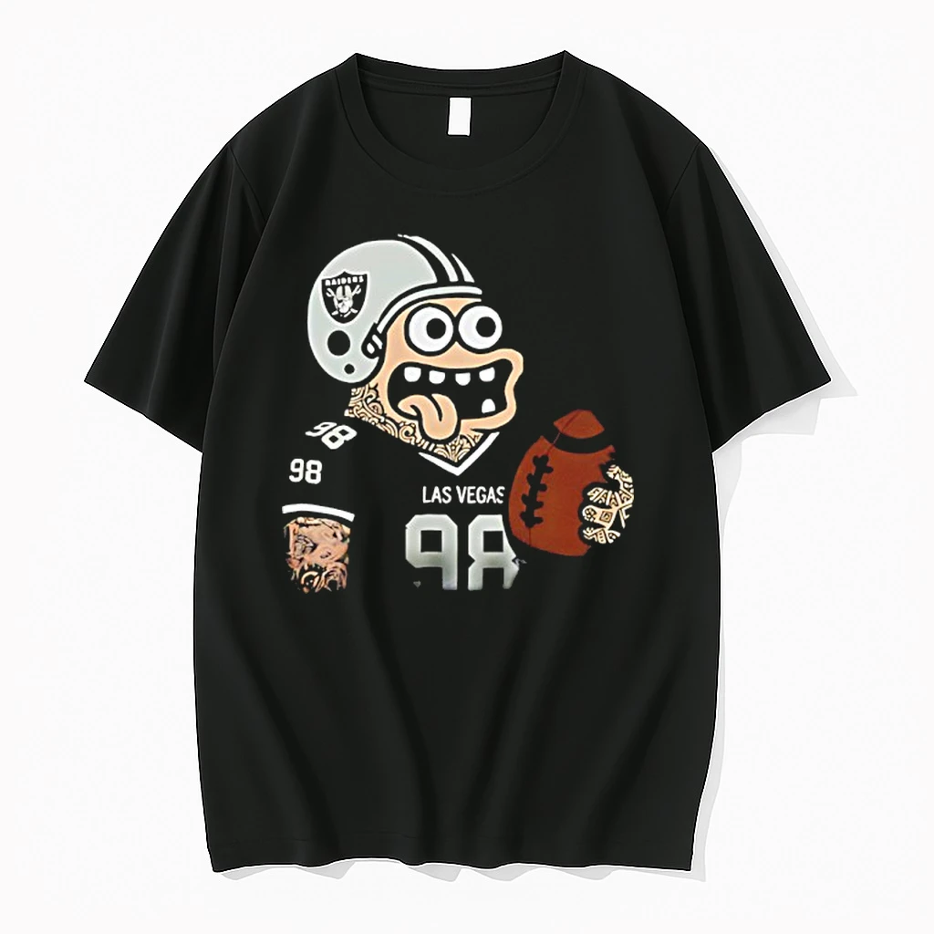 Las Vegas Raiders Maxx Crosby Monster Toast Cartoon Shirts