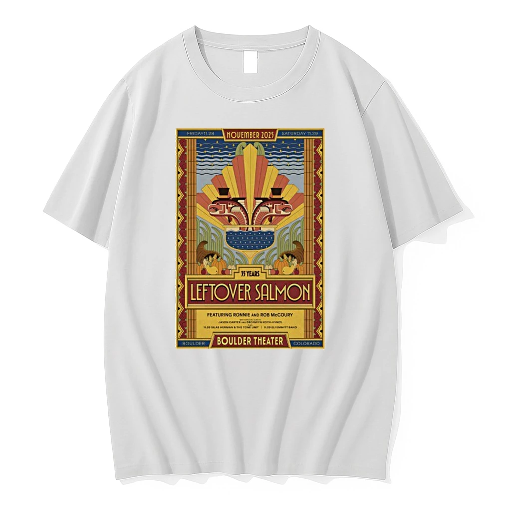 Leftover Salmon November 2025 Boulder Co Shirts
