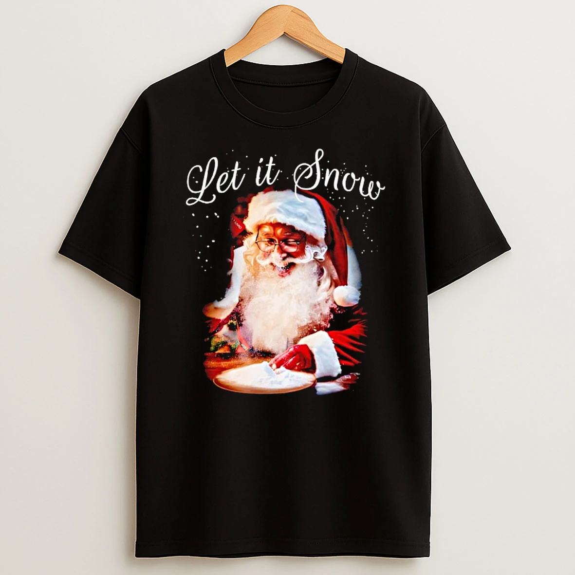 Let It Snow Christmas Santa Shirts