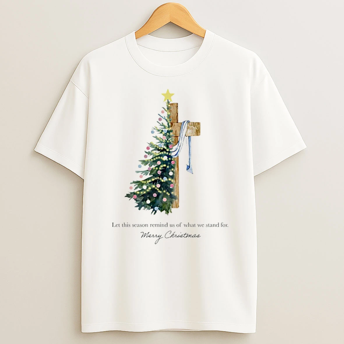 Let This Season Remind Us Of What We Stand For Merry Christmas Shirts