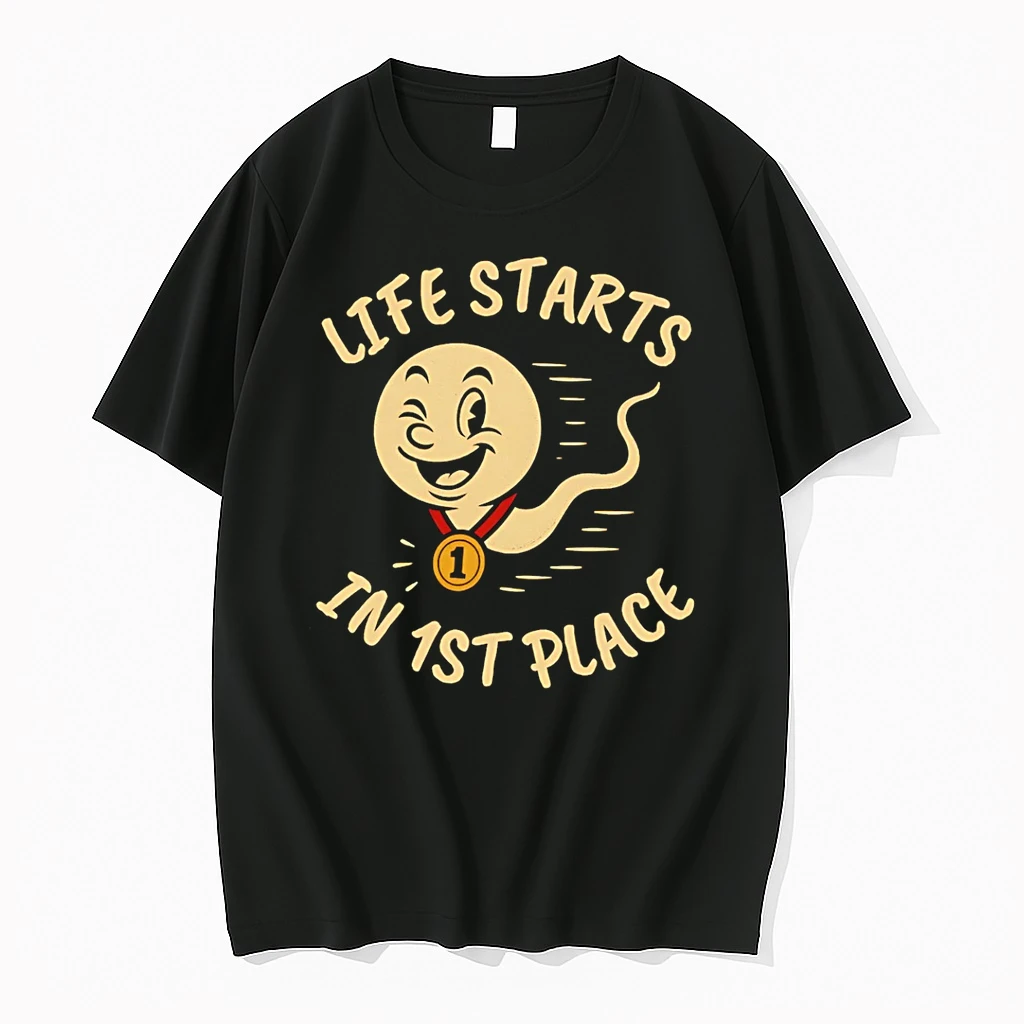 Life Starts In 1st Place Shirts