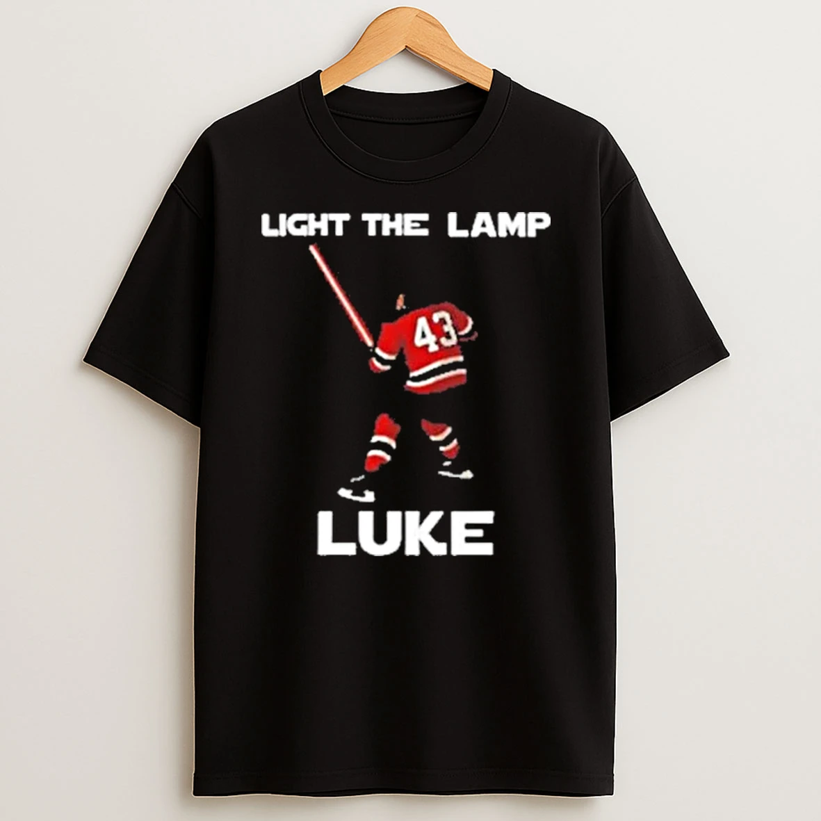 Light The Lamp Luke New Jersey Devils Shirts