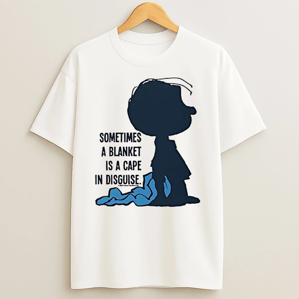 Linus Sometimes A Blanket Is A Cape In Disguise Adult Shirts