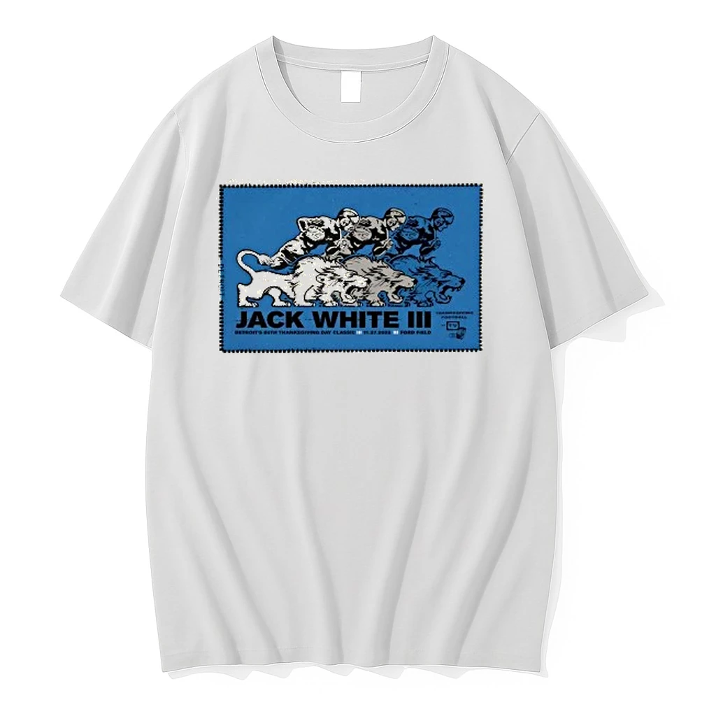 Lions Jack White Detroit 86th Thanksgiving Day Classic 11 27 2025 Mi Shirts