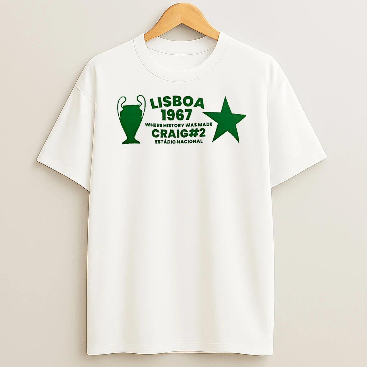 Lisbon Lions 1967 Where History Was Made Craig Shirts