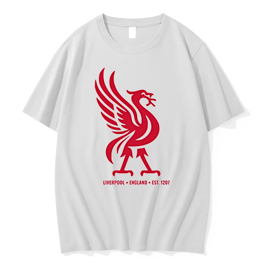 Liverpool England Est 1207 Colossal Liverbird Red Shirts