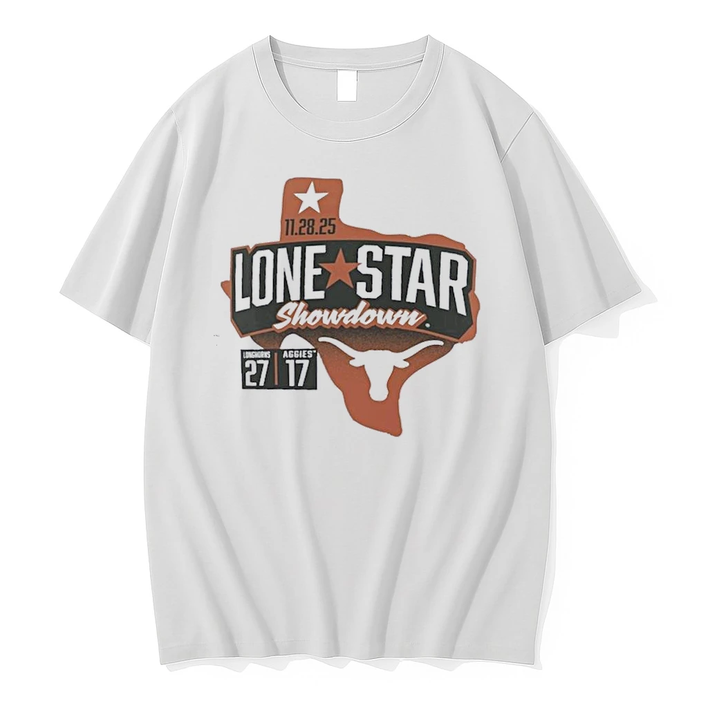 Lone Star Showdown 2025 Texas Longhorns Wins Texas Am Aggies 27 17 Score Shirts