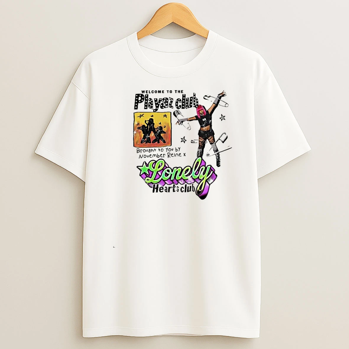 Lonely Hearts Club Lhc X November Reine Playaz Club Shirts