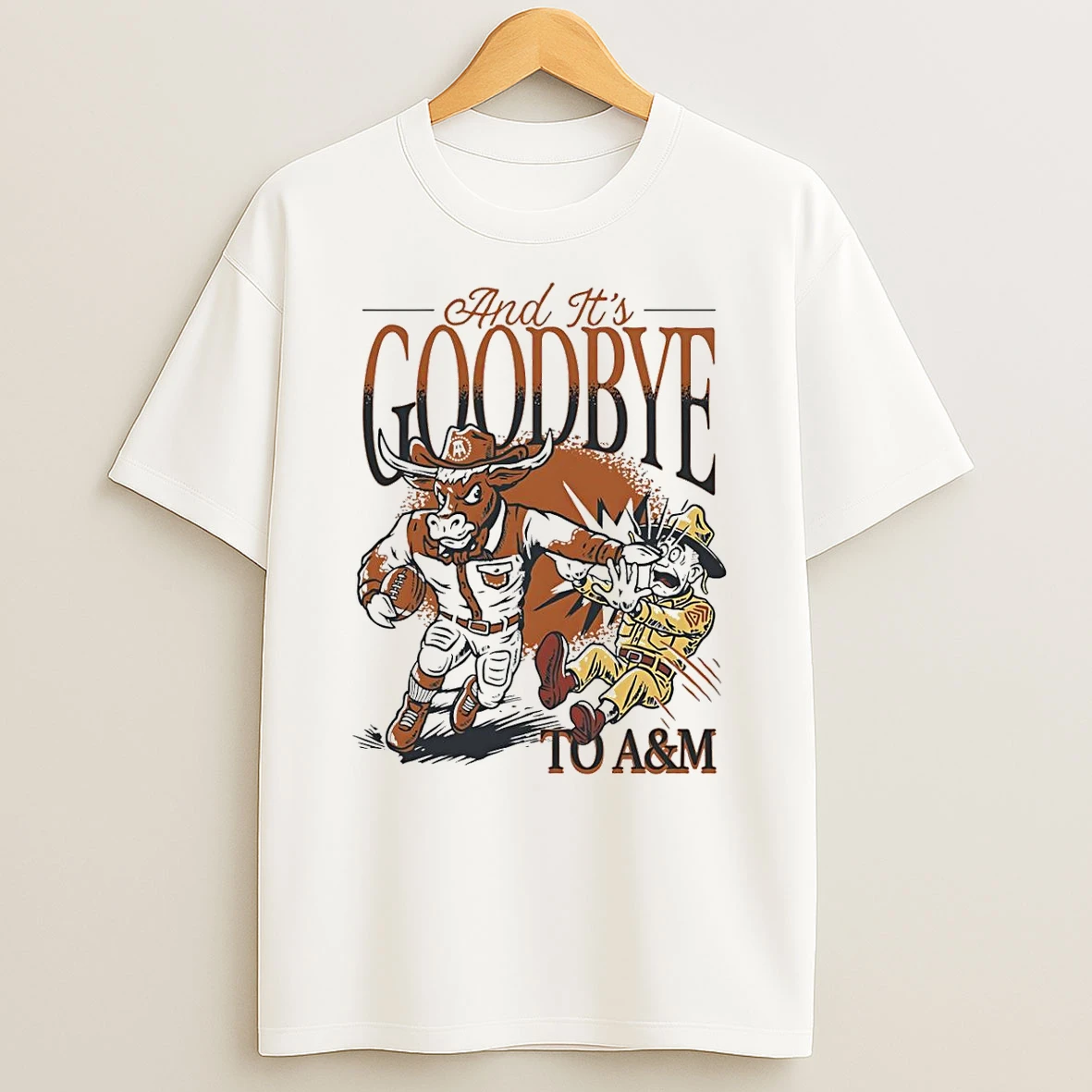 Longhorns Beat Aggies And Its Goodbye To Am Mascot Shirts