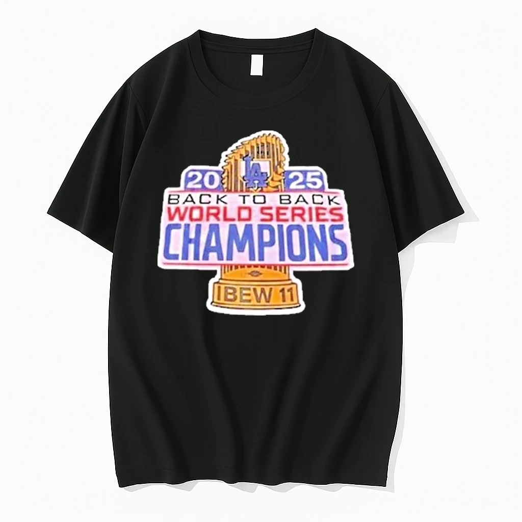Los Angeles Dodgers 2025 Back To Back World Series Champions Shirts