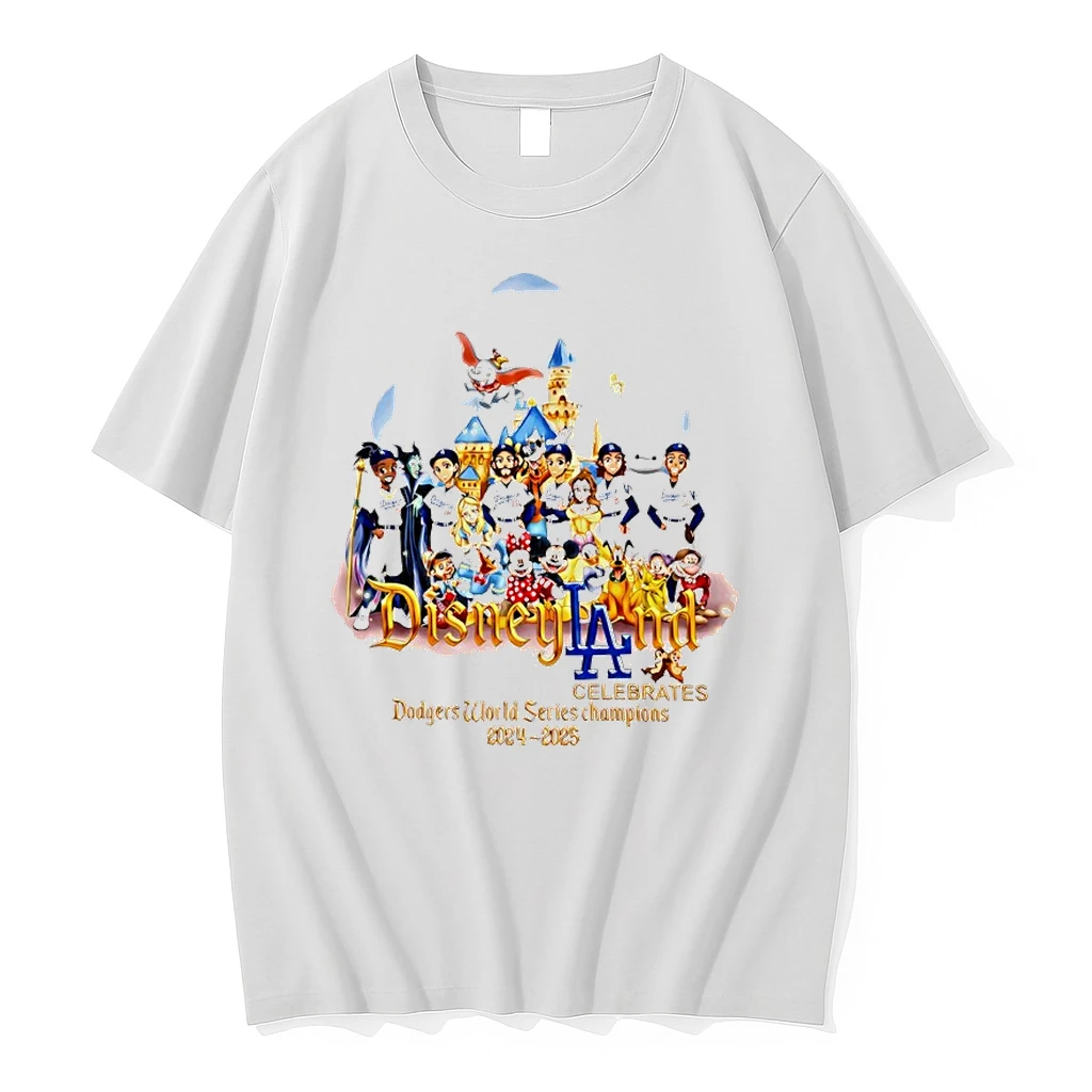 Los Angeles Dodgers X Disney Land Celebrates World Series 2024 2025 Shirts