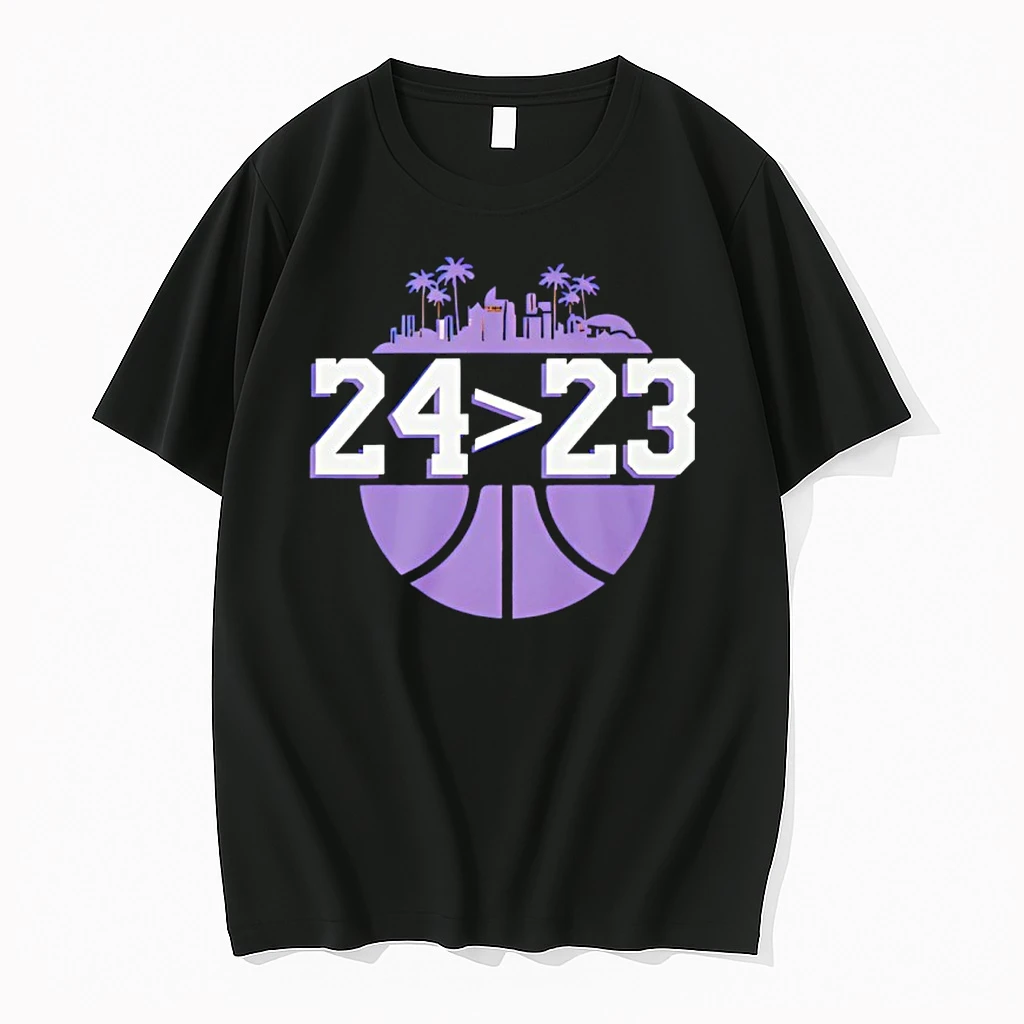 Los Angeles Lakers Basketball 24 23 City Skyline Shirts