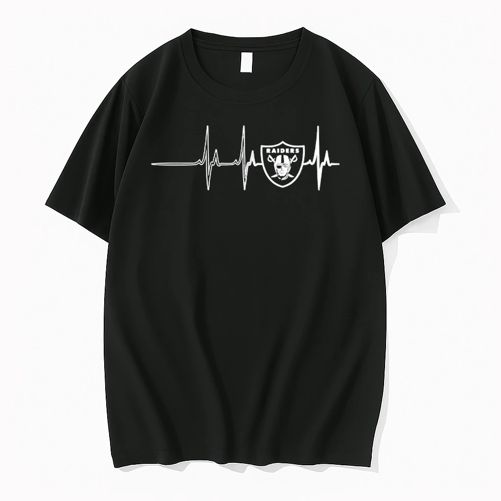 Los Angeles Raiders Nfl Heartbeat Shirts