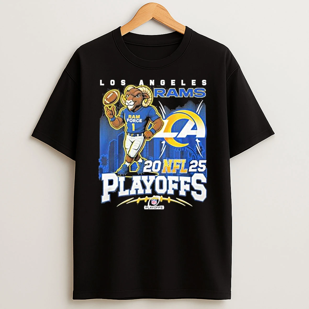 Los Angeles Rams Mascot 2025 Nfl Playoffs Shirts
