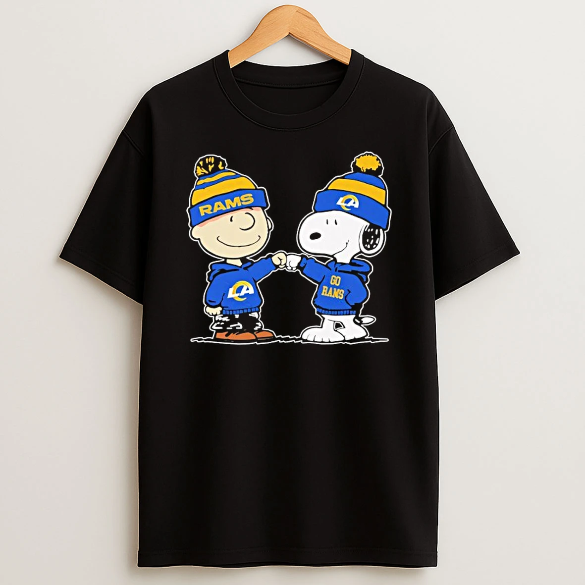 Los Angeles Rams Snoopy And Charlie Brown Best Friends Shirts